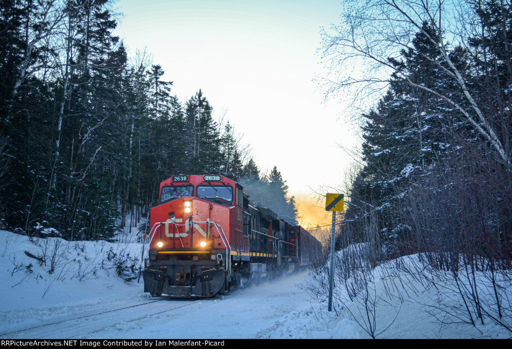 CN 2638 at Chemin Cassista